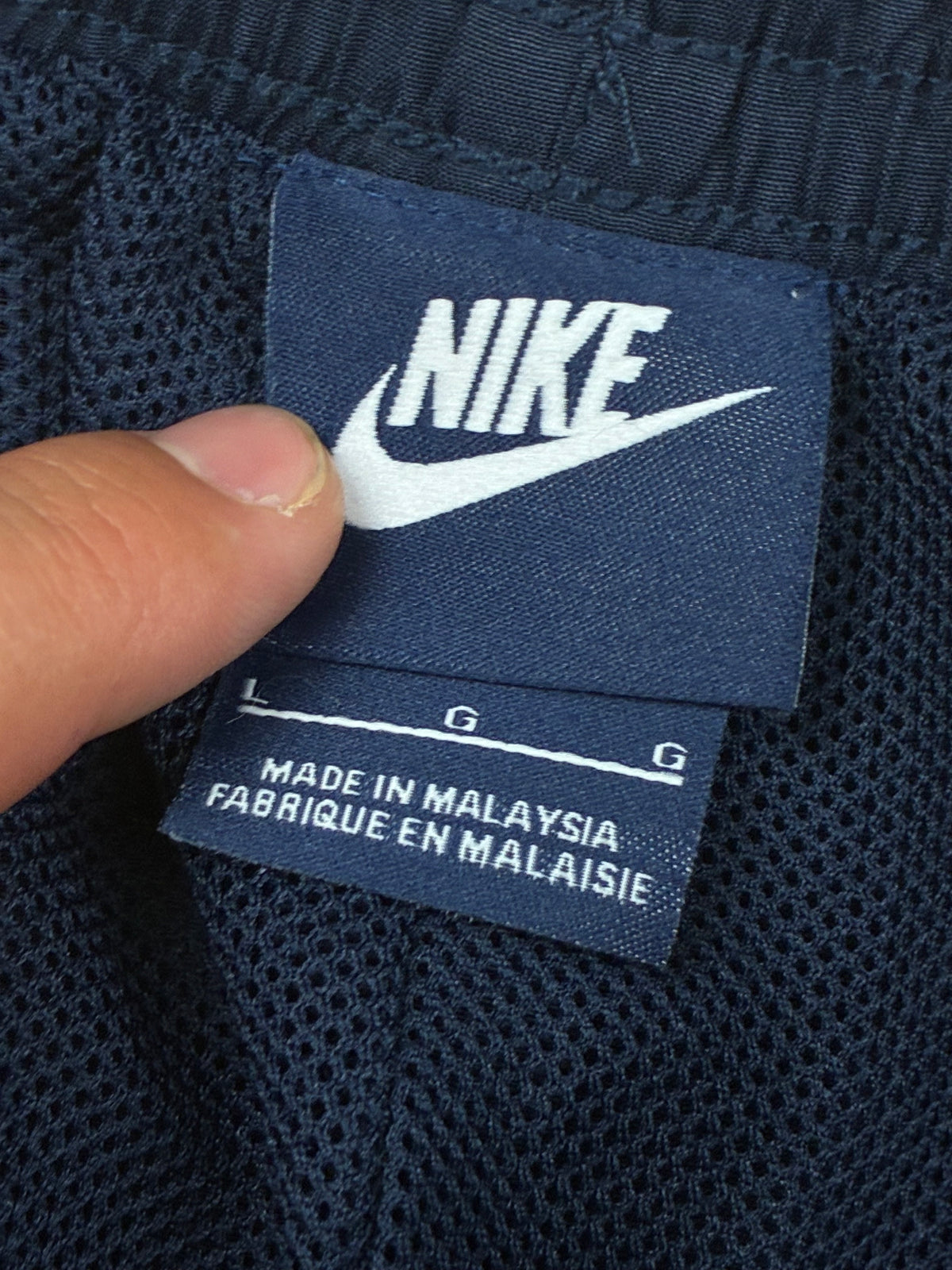 vintage Nike trackpants {L}