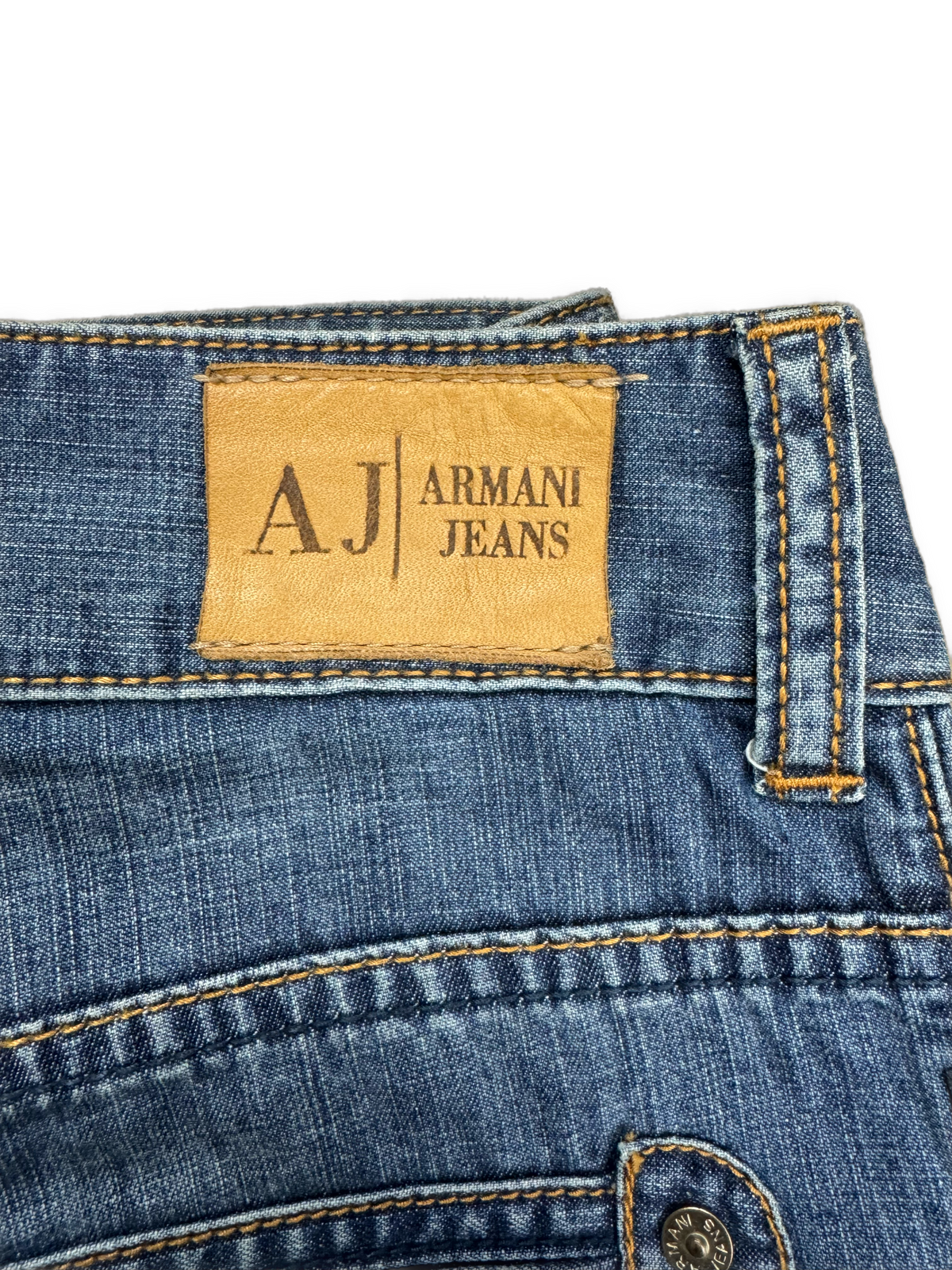 vintage Armani jeans {L}