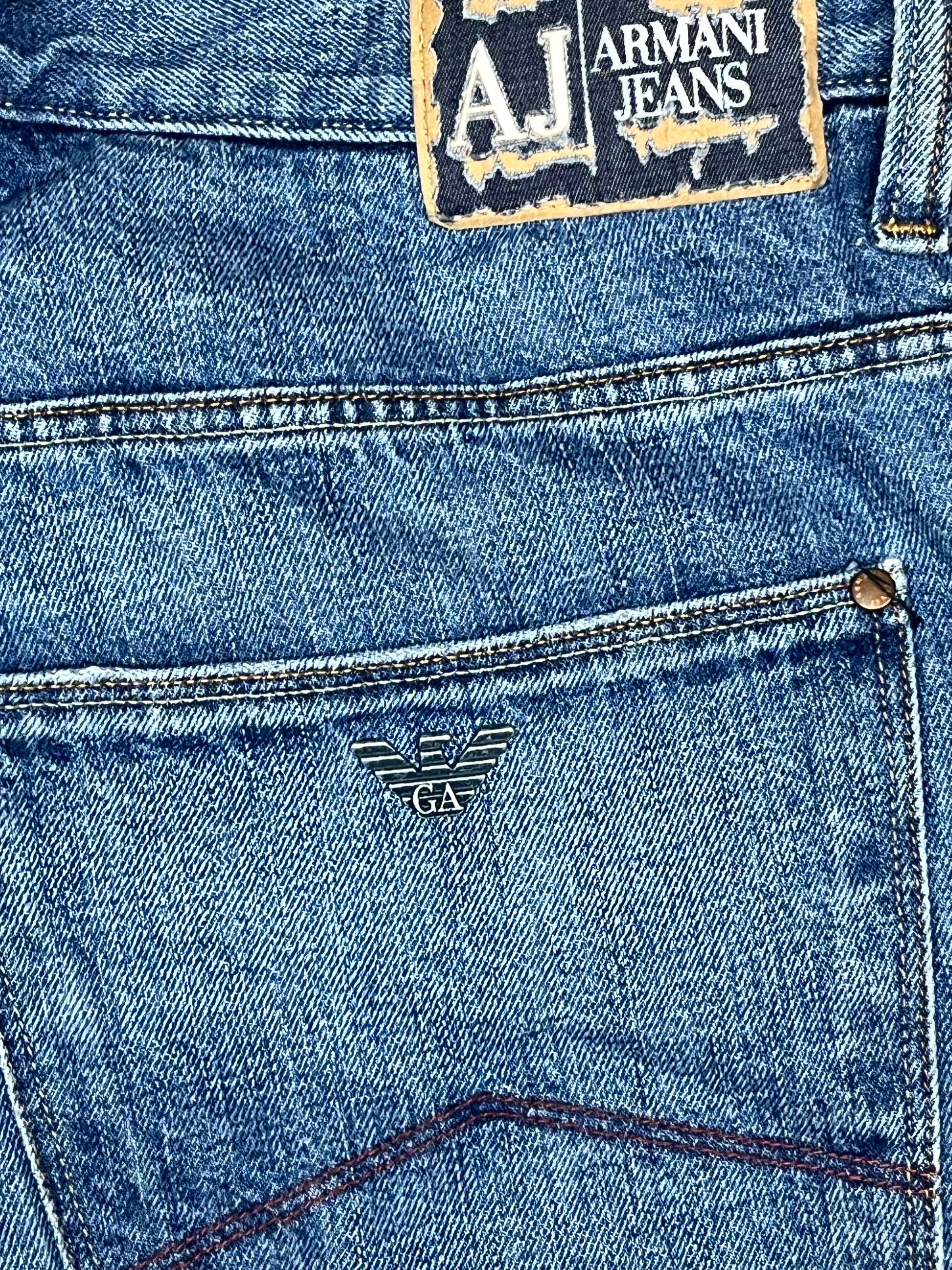 vintage Armani jeans {L}