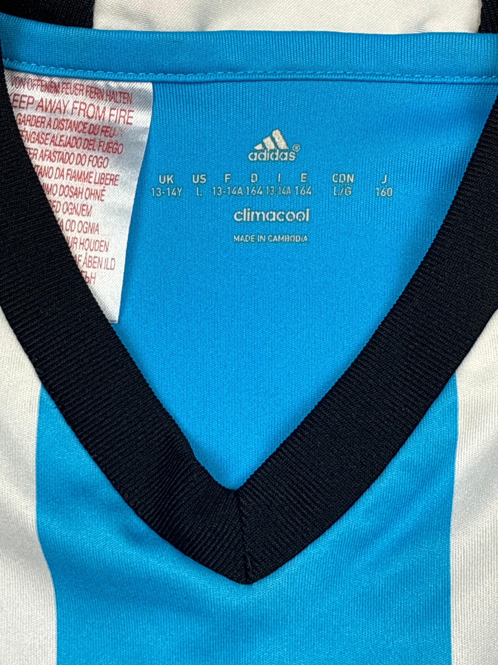 vintage Adidas Olympique Marseille home jersey {XS}