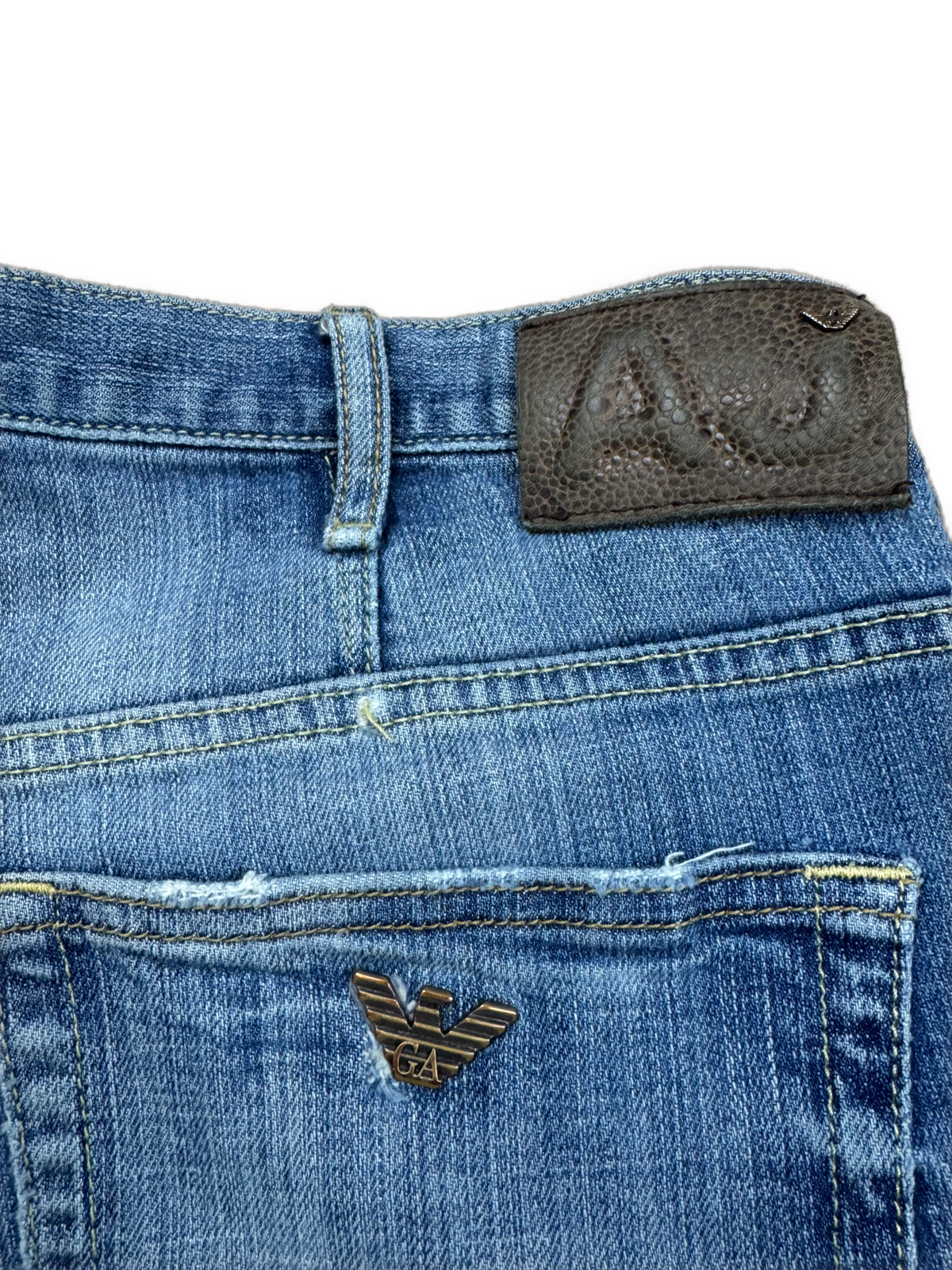 vintage Armani jeans {L}