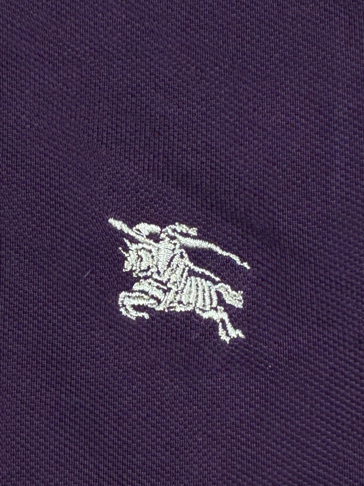 vintage Burberry polo long {M}