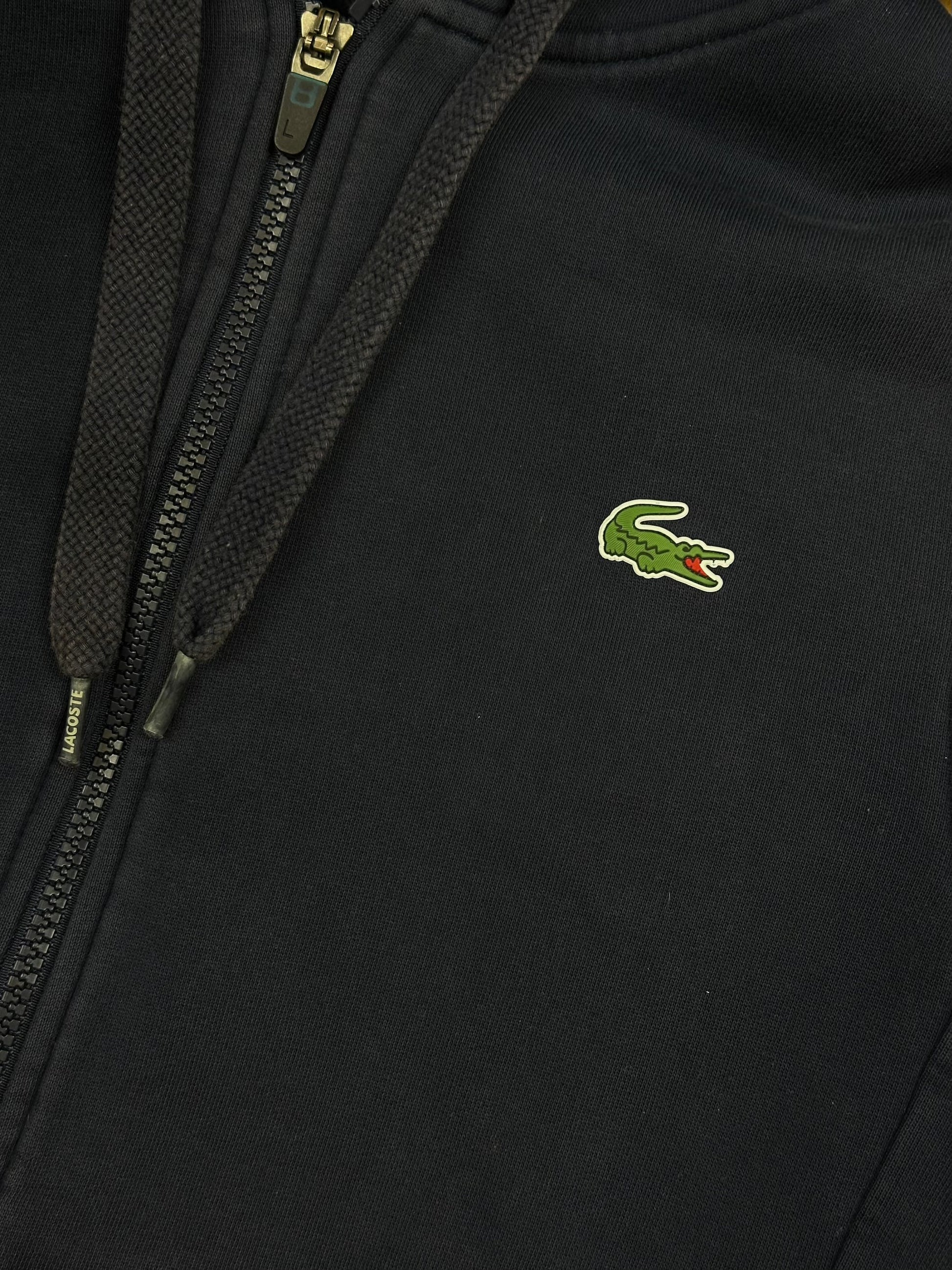 navyblue Lacoste X Djokovic sweatjacket {S}