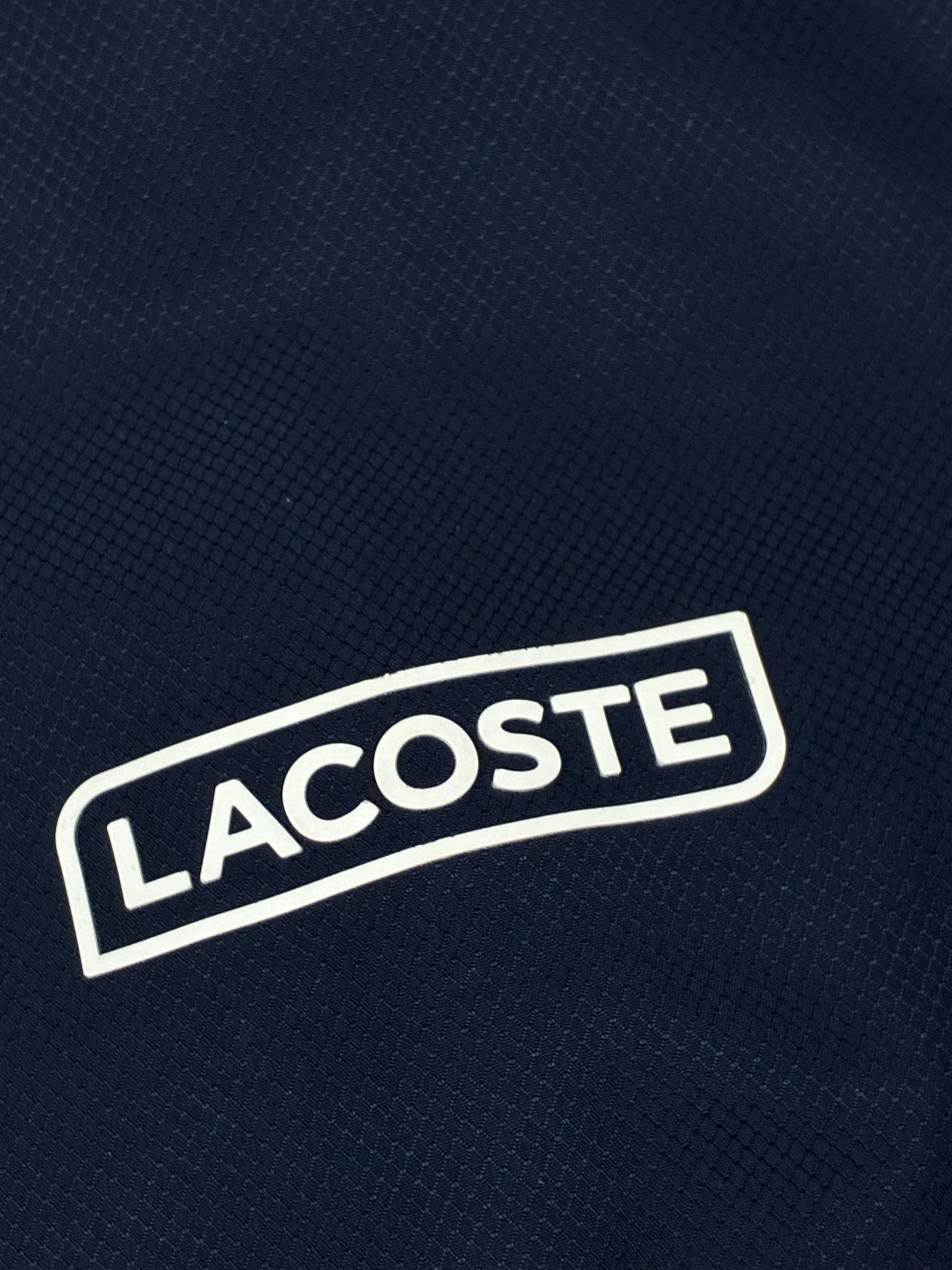 navyblue Lacoste windbreaker {XS}