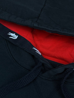black Lacoste hoodie {M}