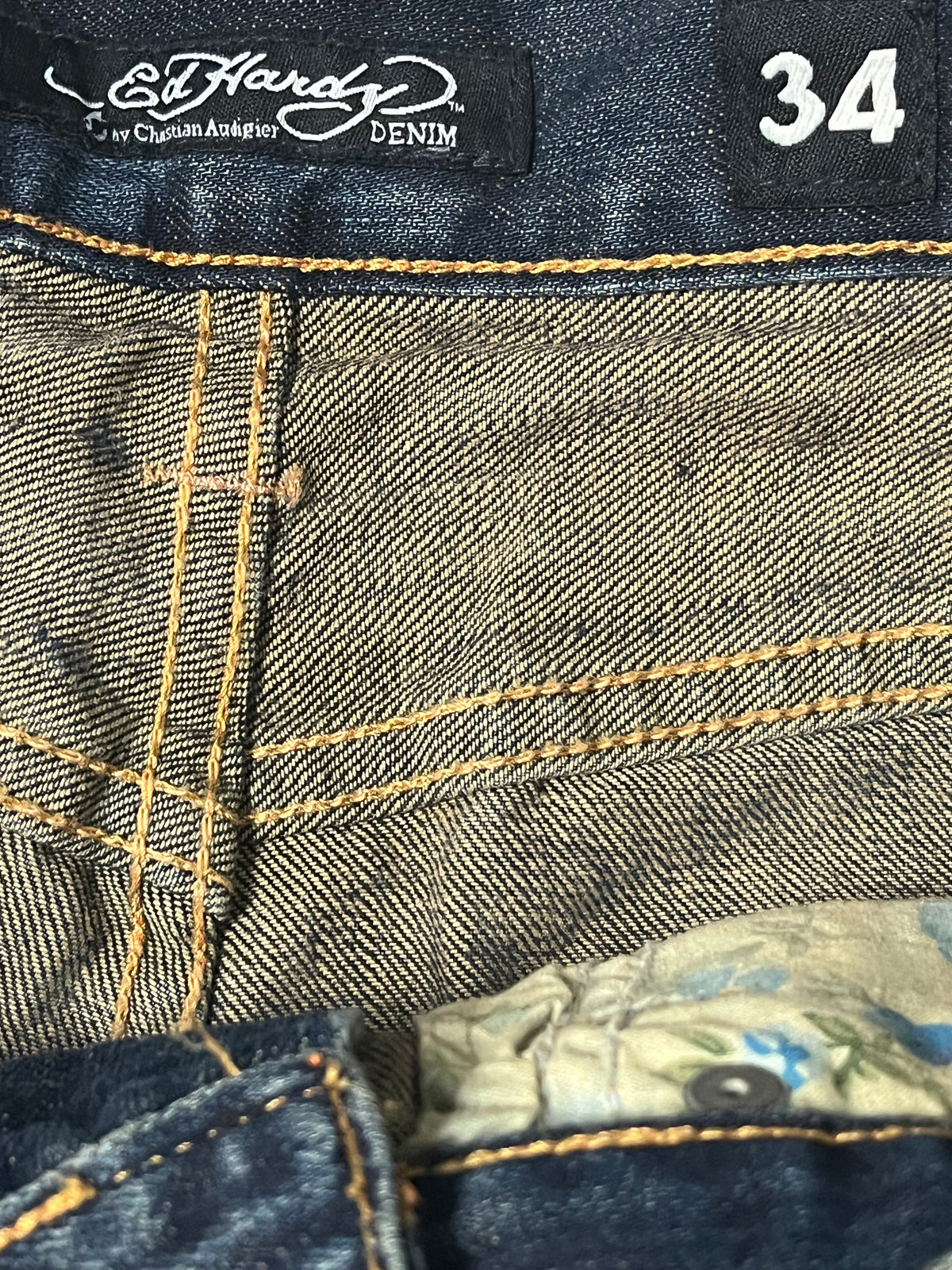 vintage Ed Hardy jorts {M}
