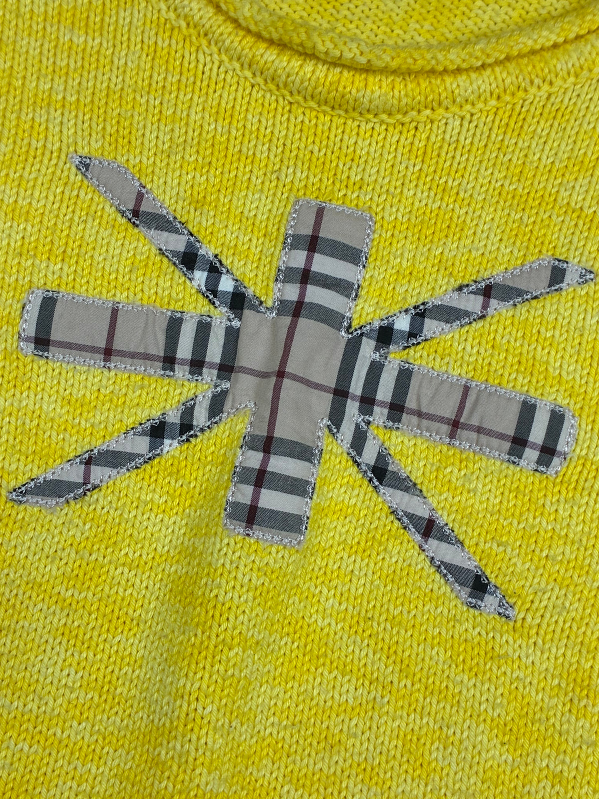 vintage Burberry knittedsweater {S}