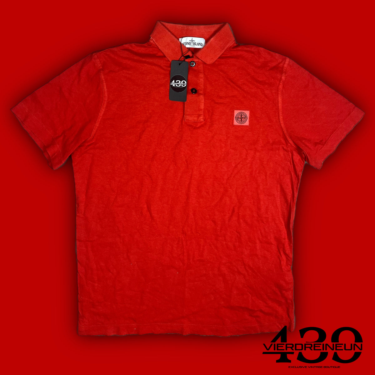 vintage Stone Island polo {M}