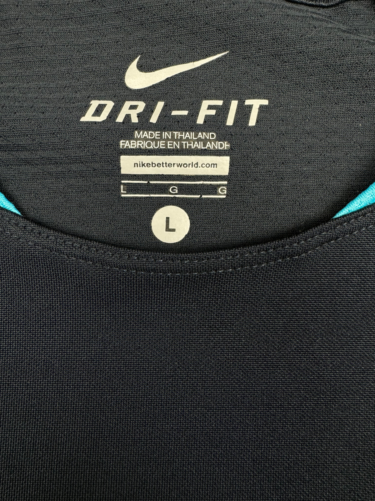 vintage Nike Manchester City trainingjersey {L}