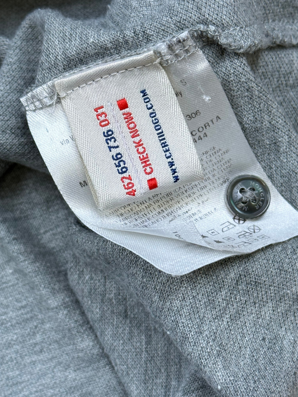 vintage Moncler polo {L}
