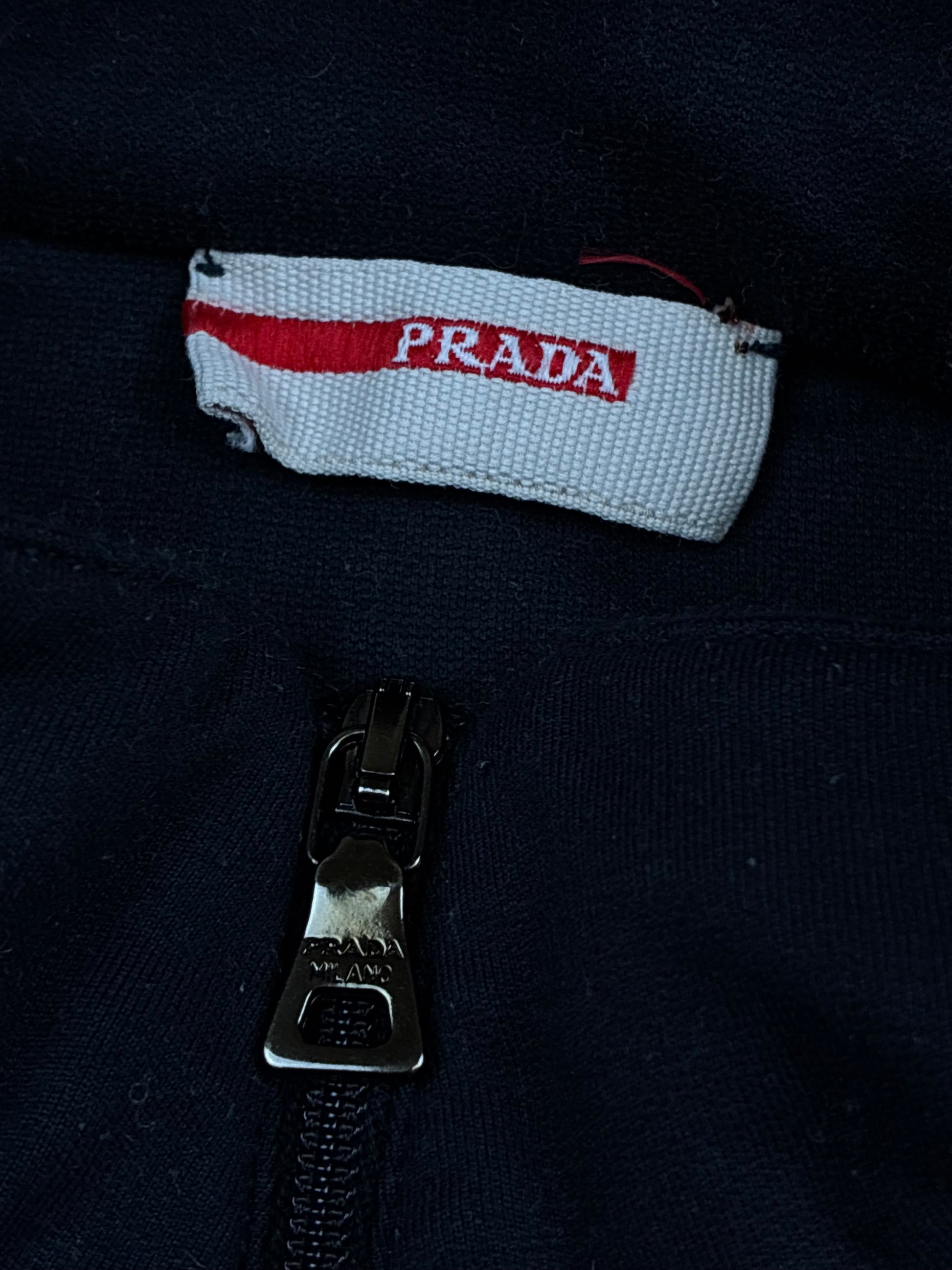 vintage Prada quarterzip {S}