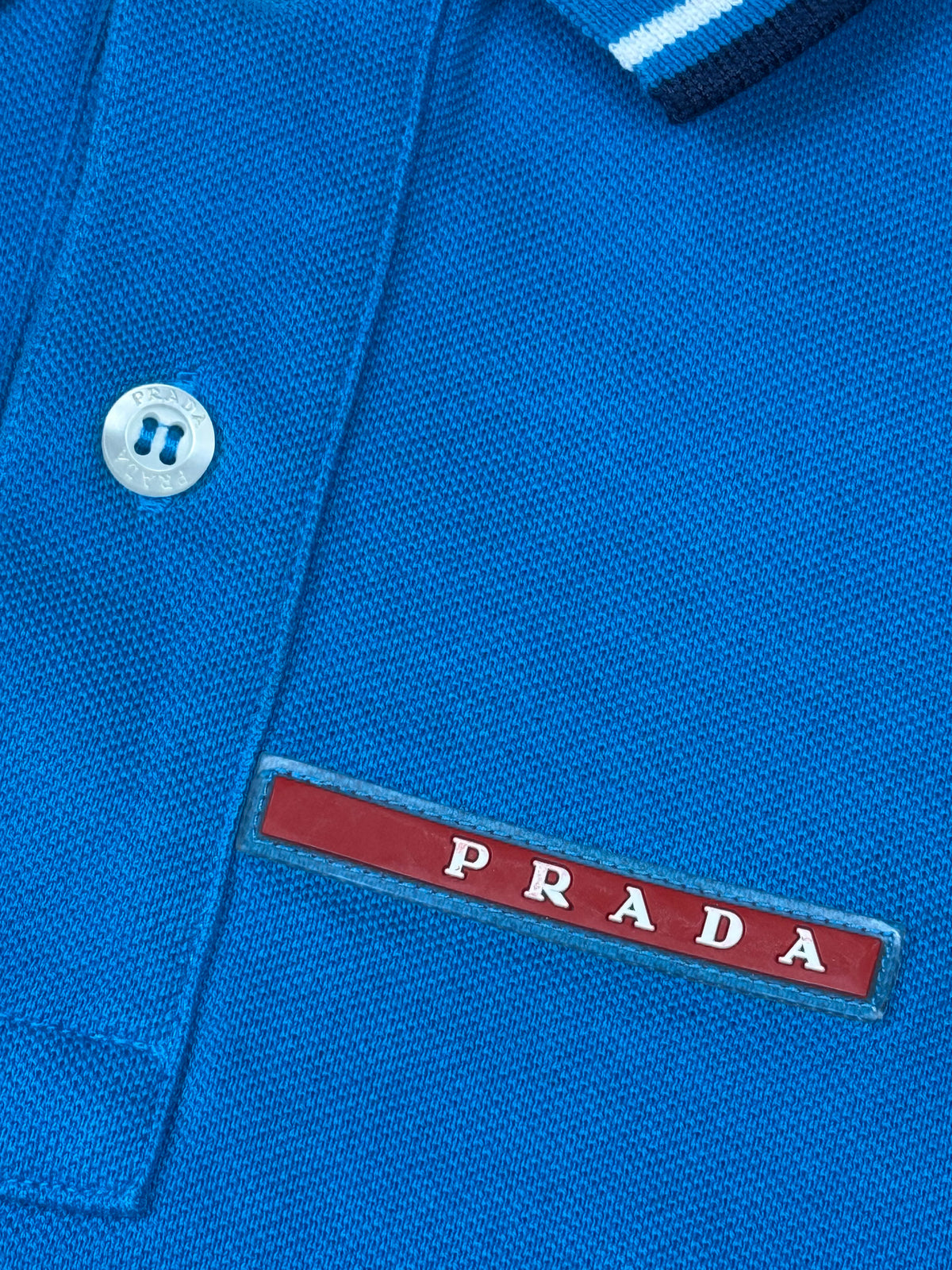 blue Prada polo