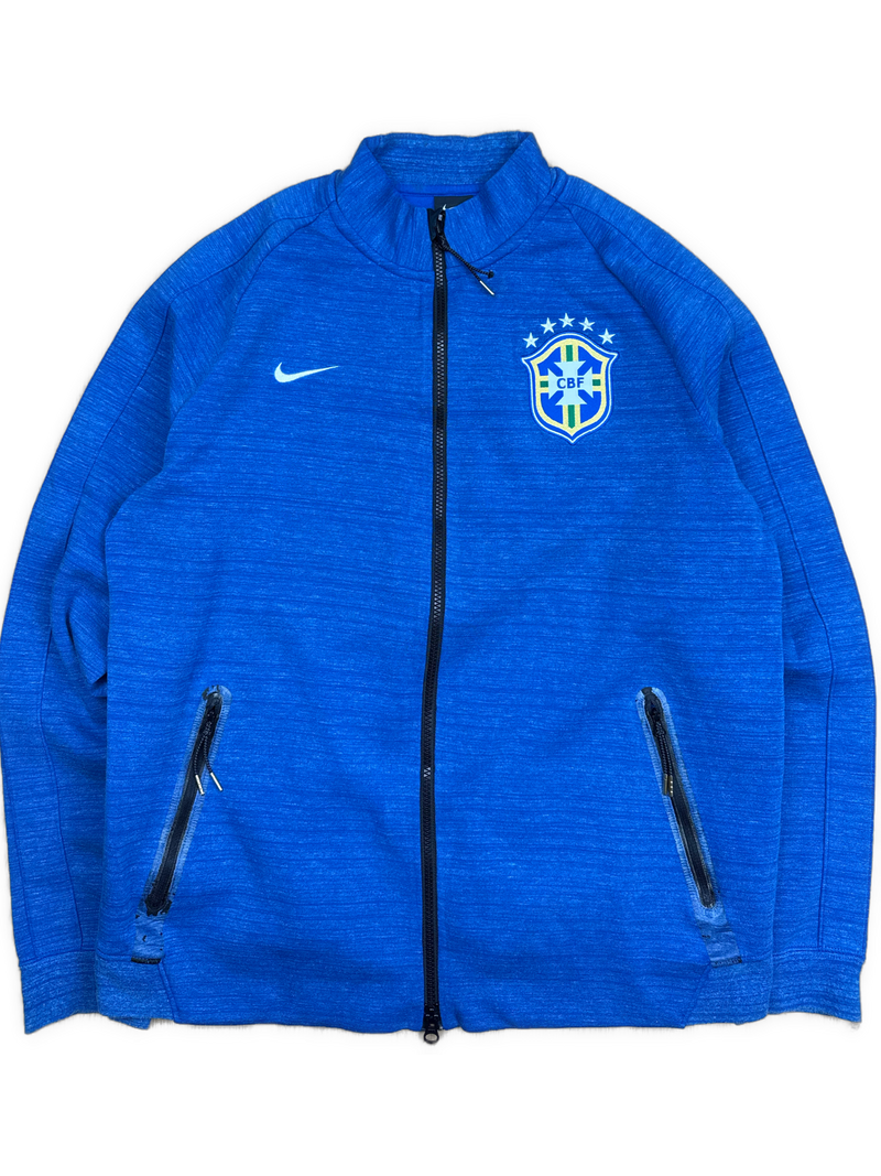 vintage Nike Brasil trackjacket {L}