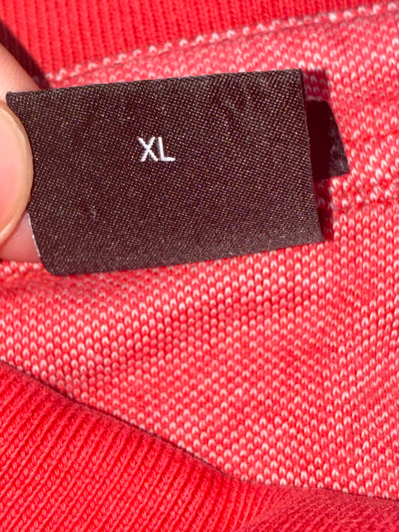 pink Hugo Boss polo {XL}