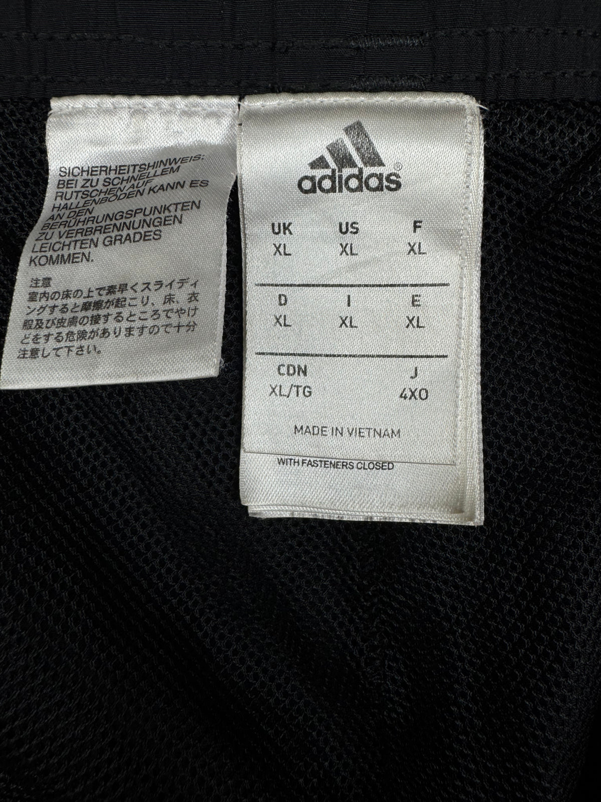 vintage Adidas Juventus Turin trackpants {XL}