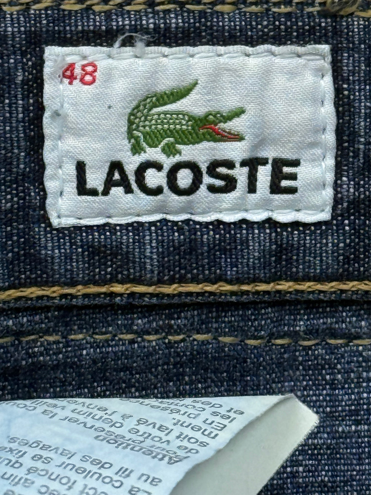 vintage Lacoste jeans