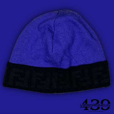 vintage purple Fendi beanie