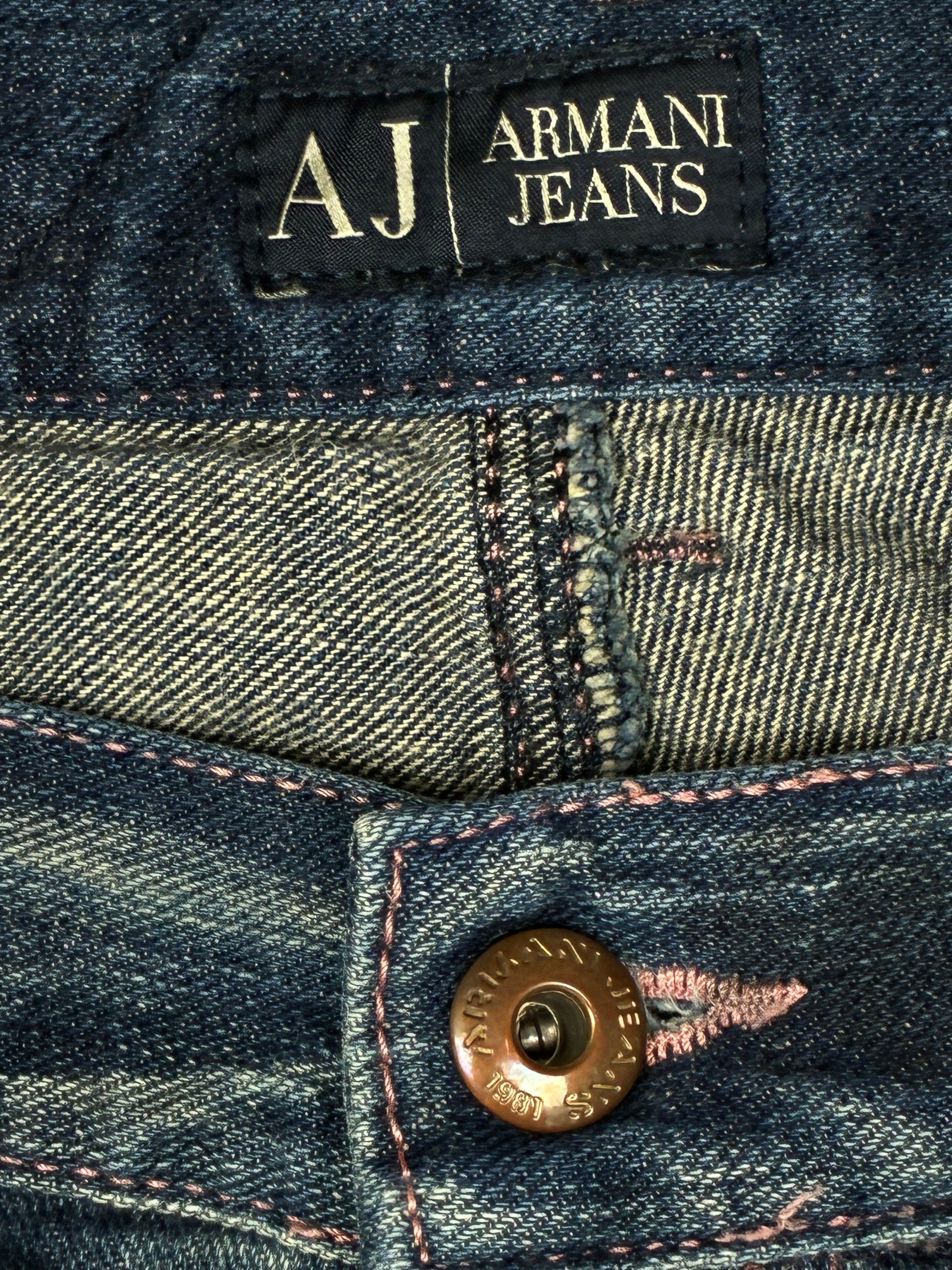 vintage Armani jeans {M}