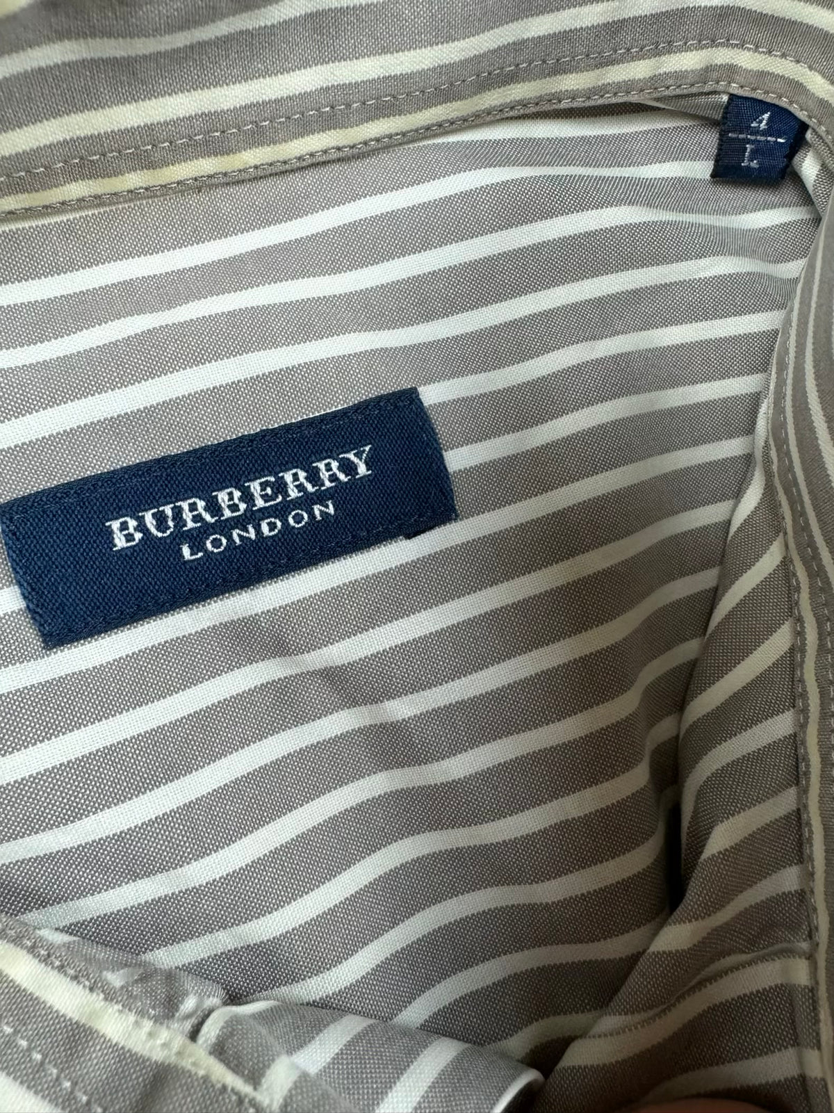 vintage Burberry shirt {L}