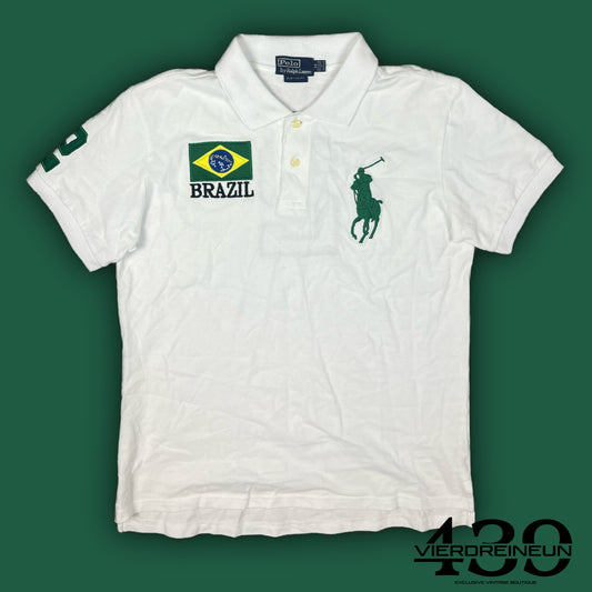 vintage BRAZIL Polo Ralph Lauren polo {M}