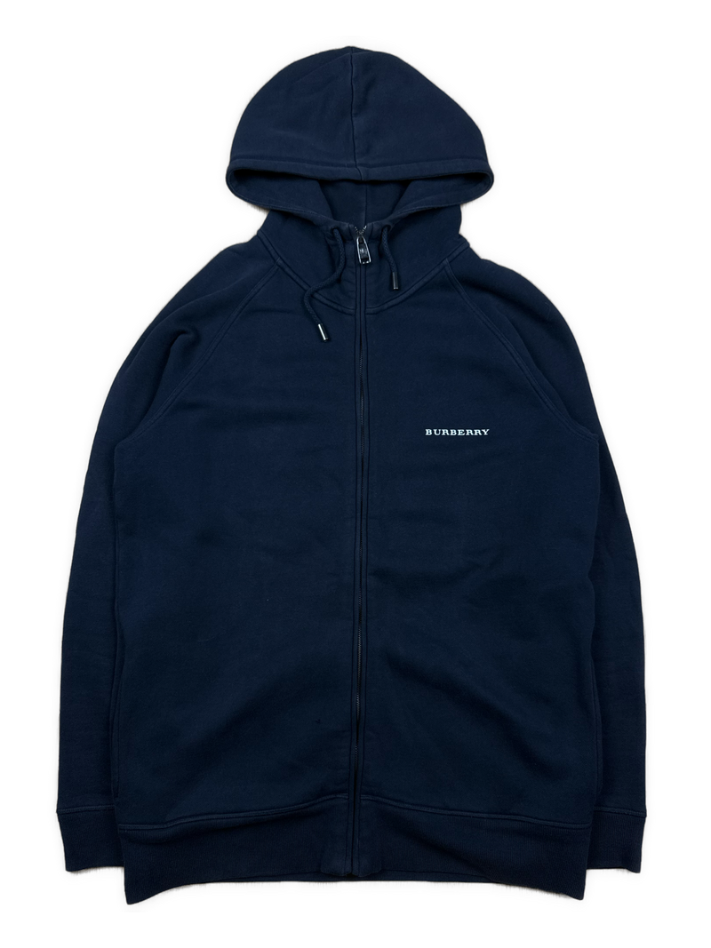 vintage navyblue Burberry sweatjacket