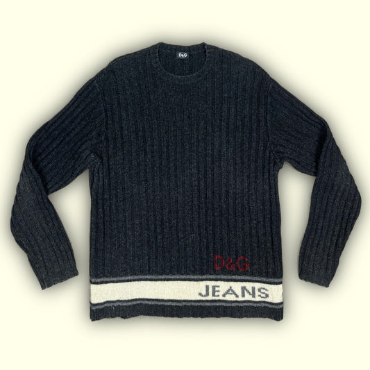 vintage Dolce & Gabbana knittedsweater {XL}