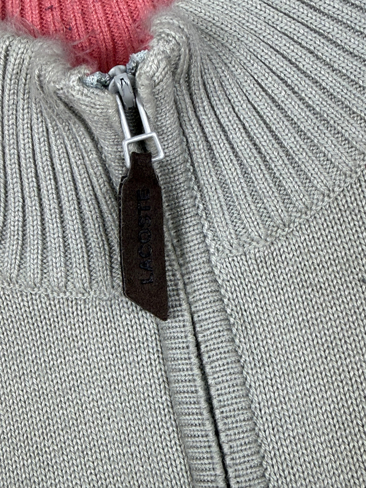vintage Lacoste quarterzip {M}
