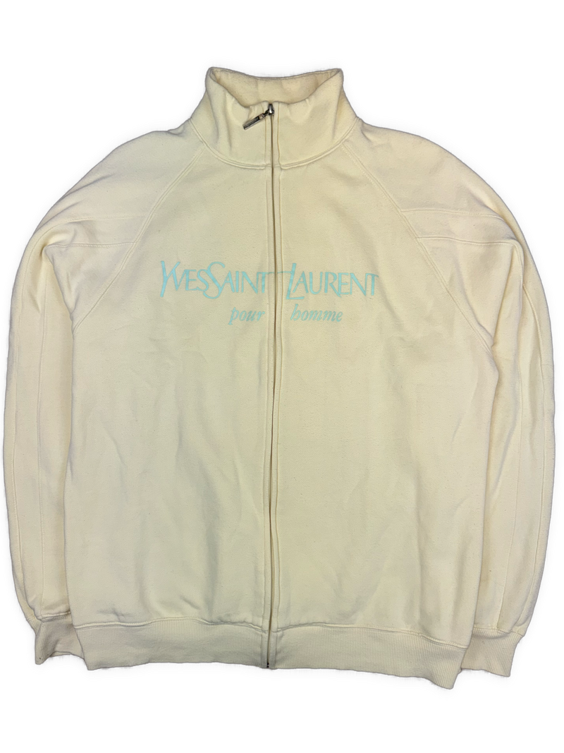 vintage YSL Yves Saint Laurent sweatjacket {M}