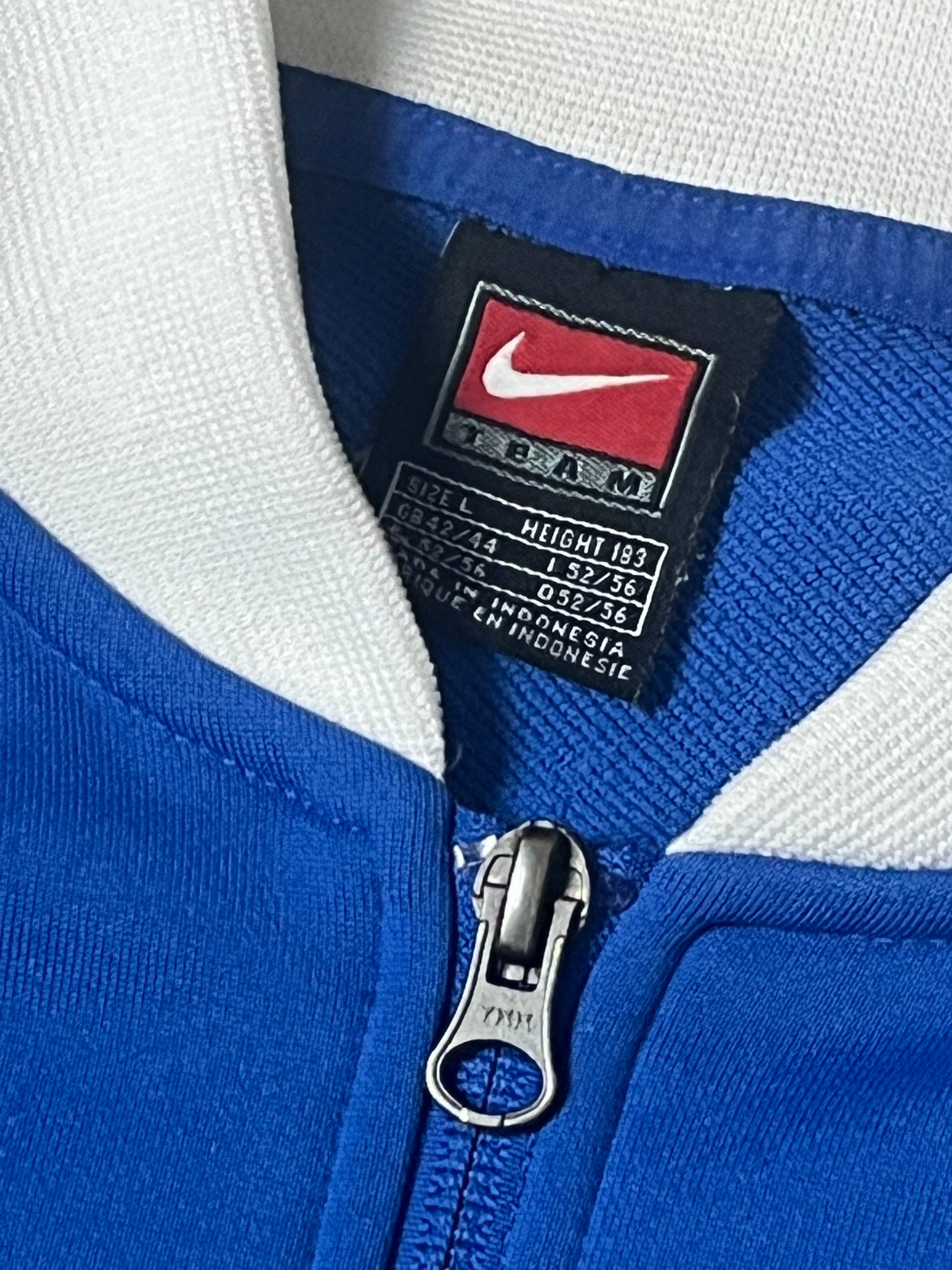 vintage Nike Brasil trackjacket {L}