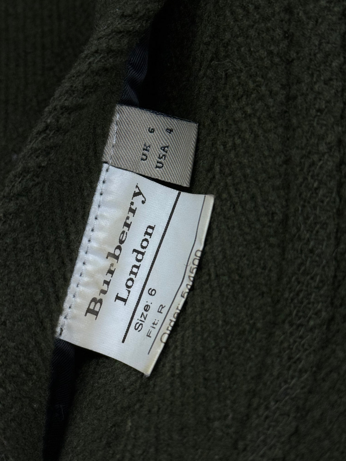 vintage Burberry coat {S}