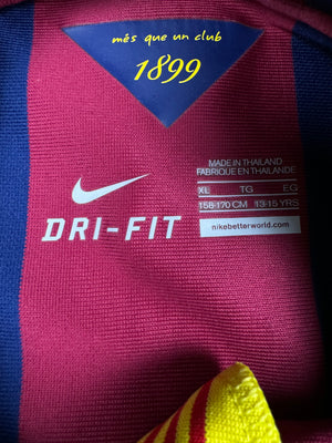 vintage Nike Fc Barcelona home jersey {S}