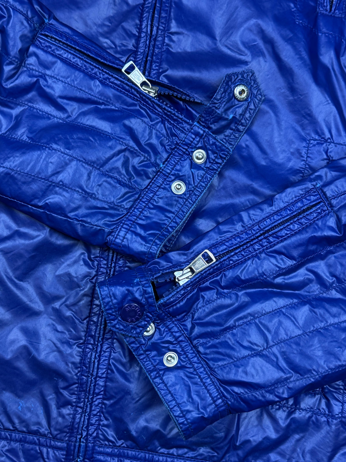 vintage purple Moncler windbreaker