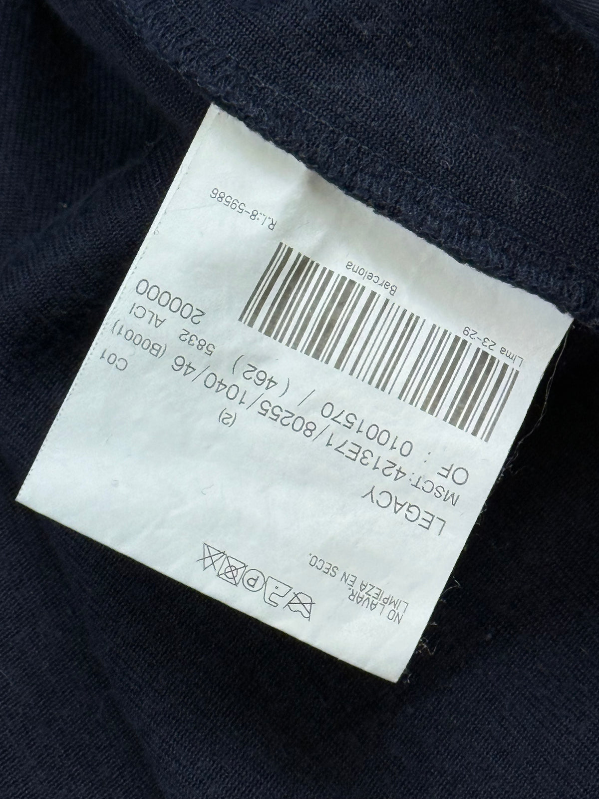 vintage navyblue Burberry harringtonjacket {S}