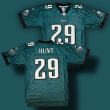 Load image into Gallery viewer, vintage Reebok EAGLES HUNT29 Americanfootball jersey NFL {XL}
