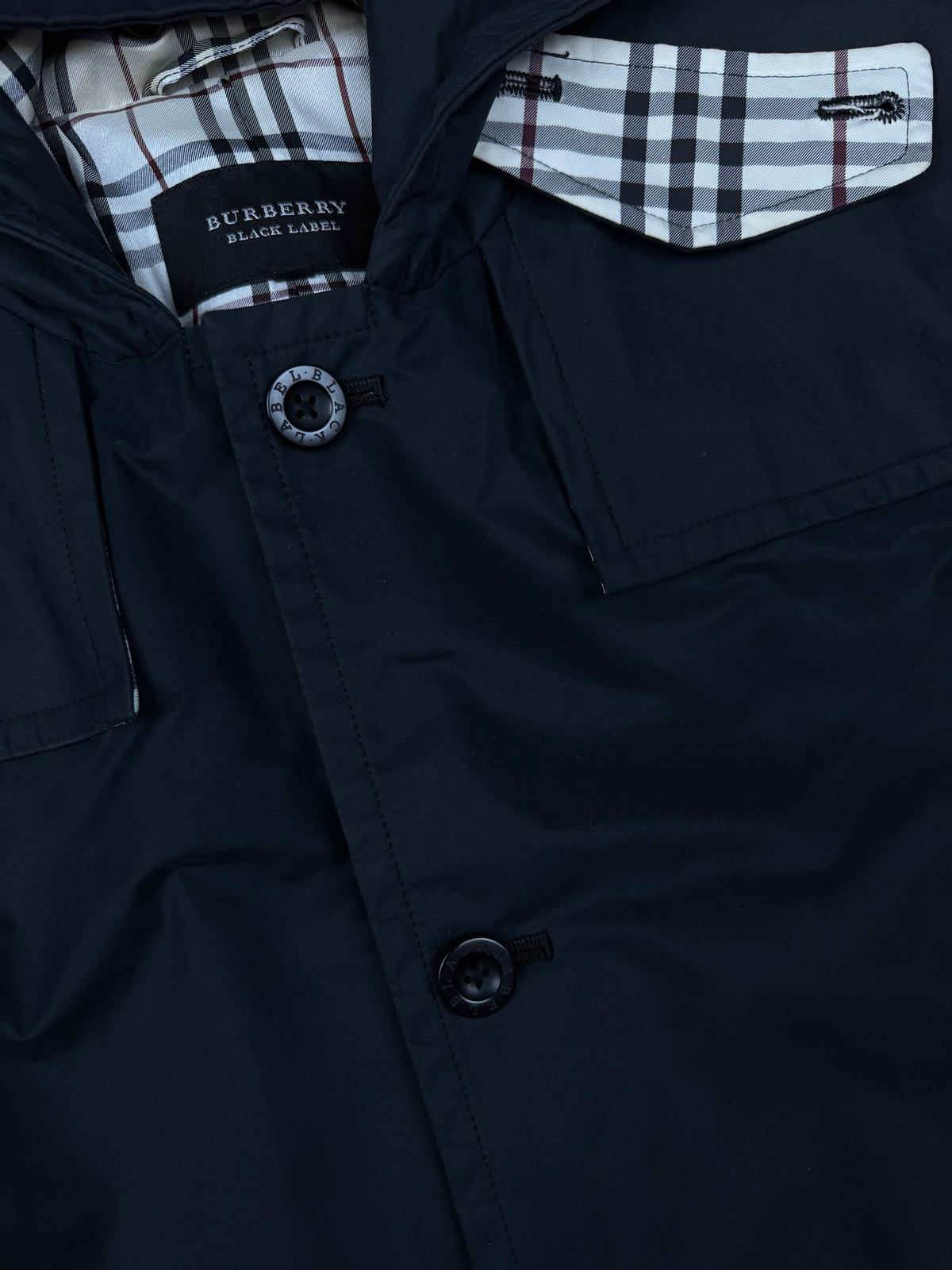 vintage Burberry Black Label coat {M}