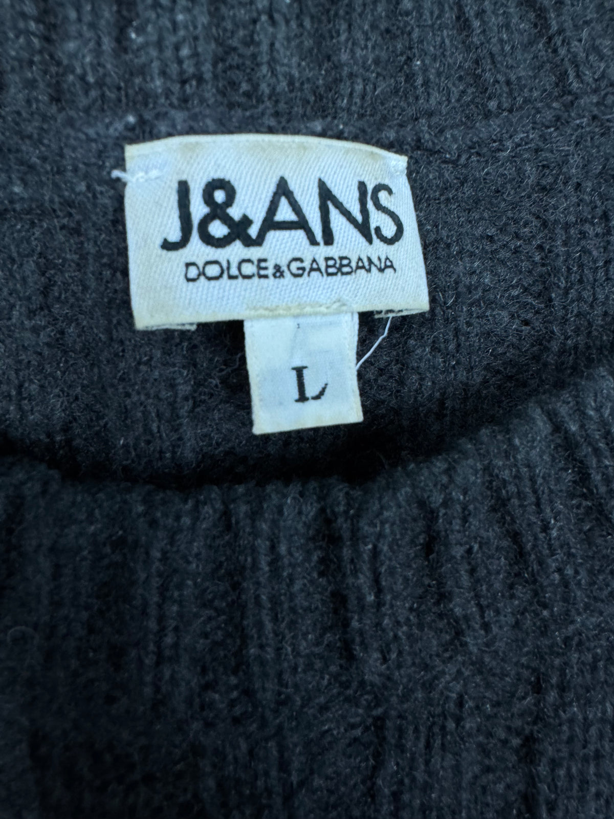 vintage Dolce & Gabbana knittedsweater {L}