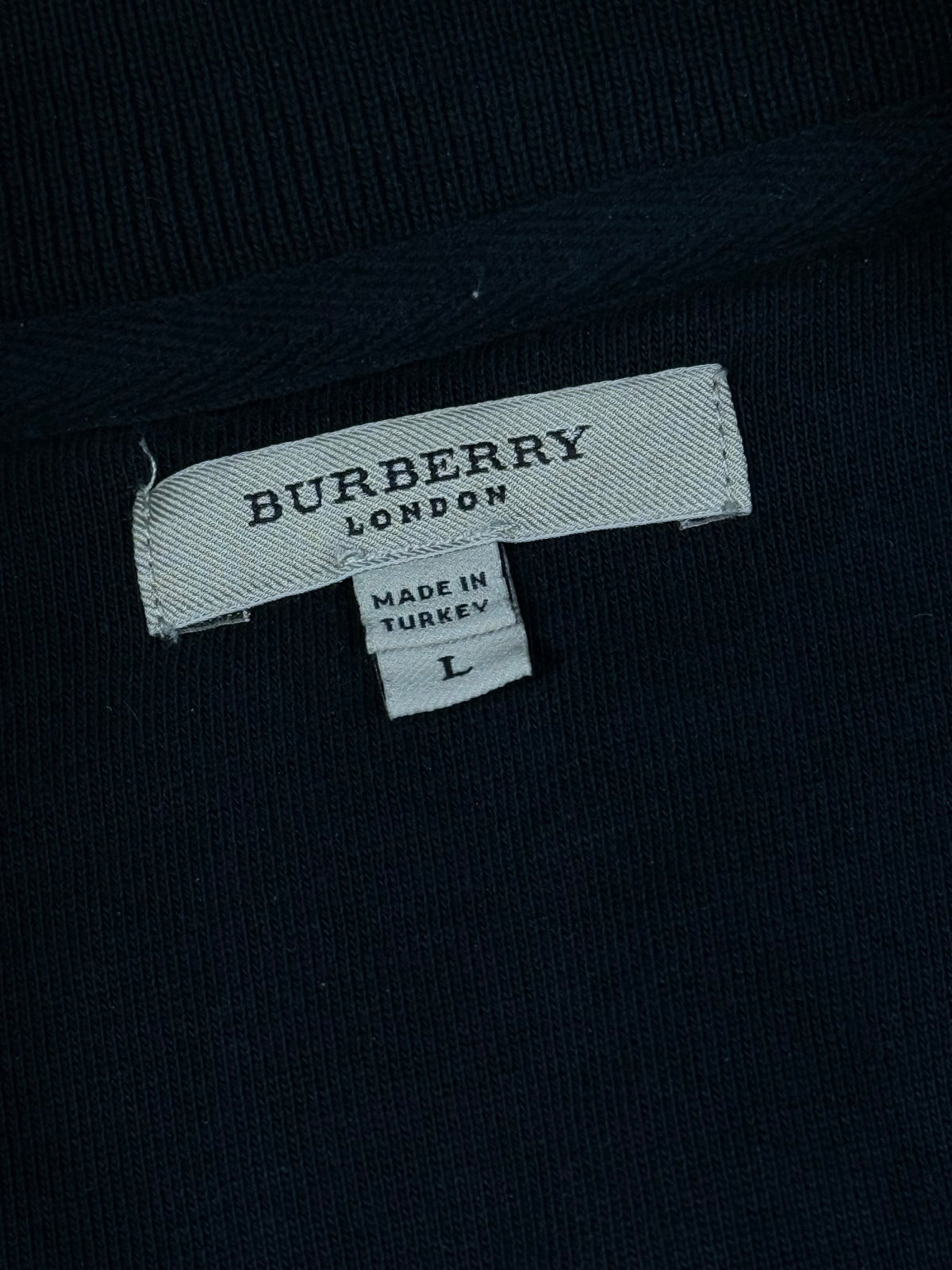 vintage Burberry sweatjacket {XL}