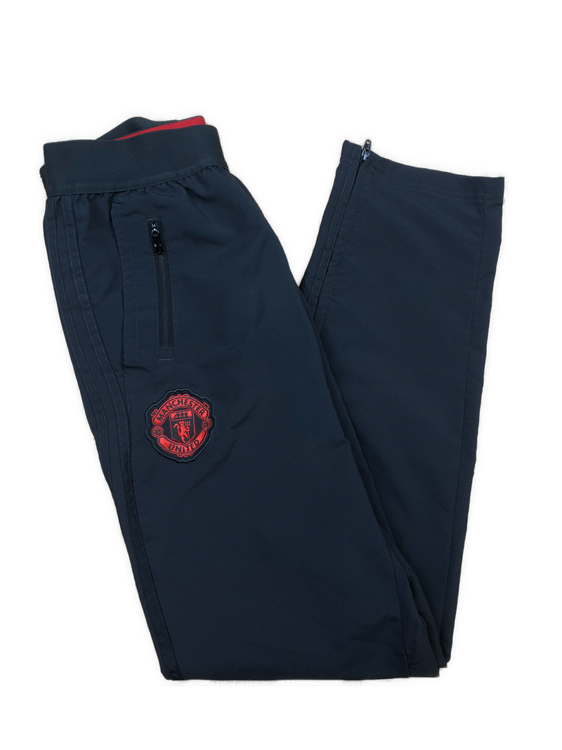 grey Adidas Manchester United trackpants