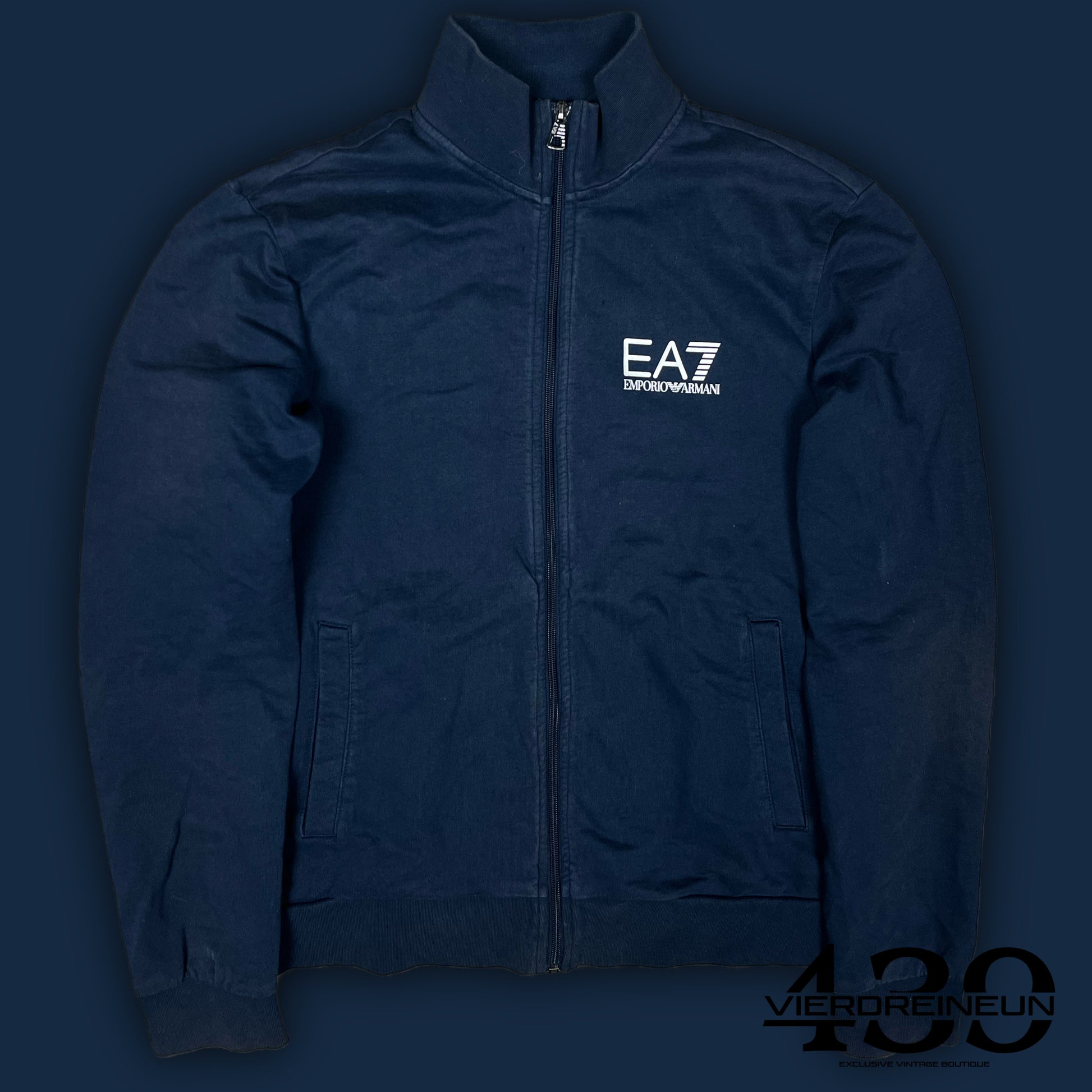vintage EA7 Emporio Armani sweatjacket {S}