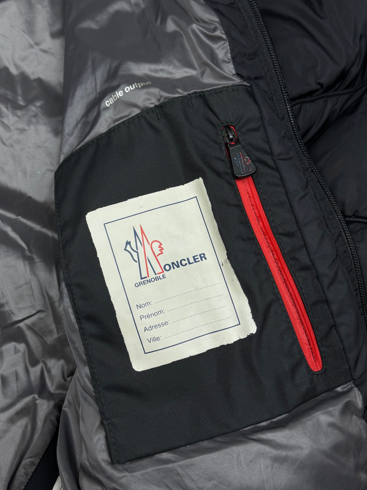 vintage Moncler winterjacket {L}