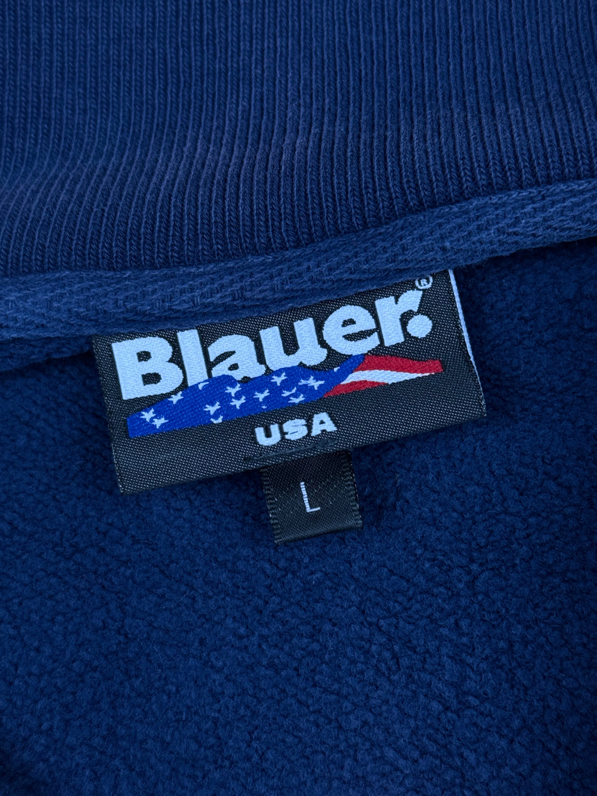 vintage Blauer sweatjacket {L}