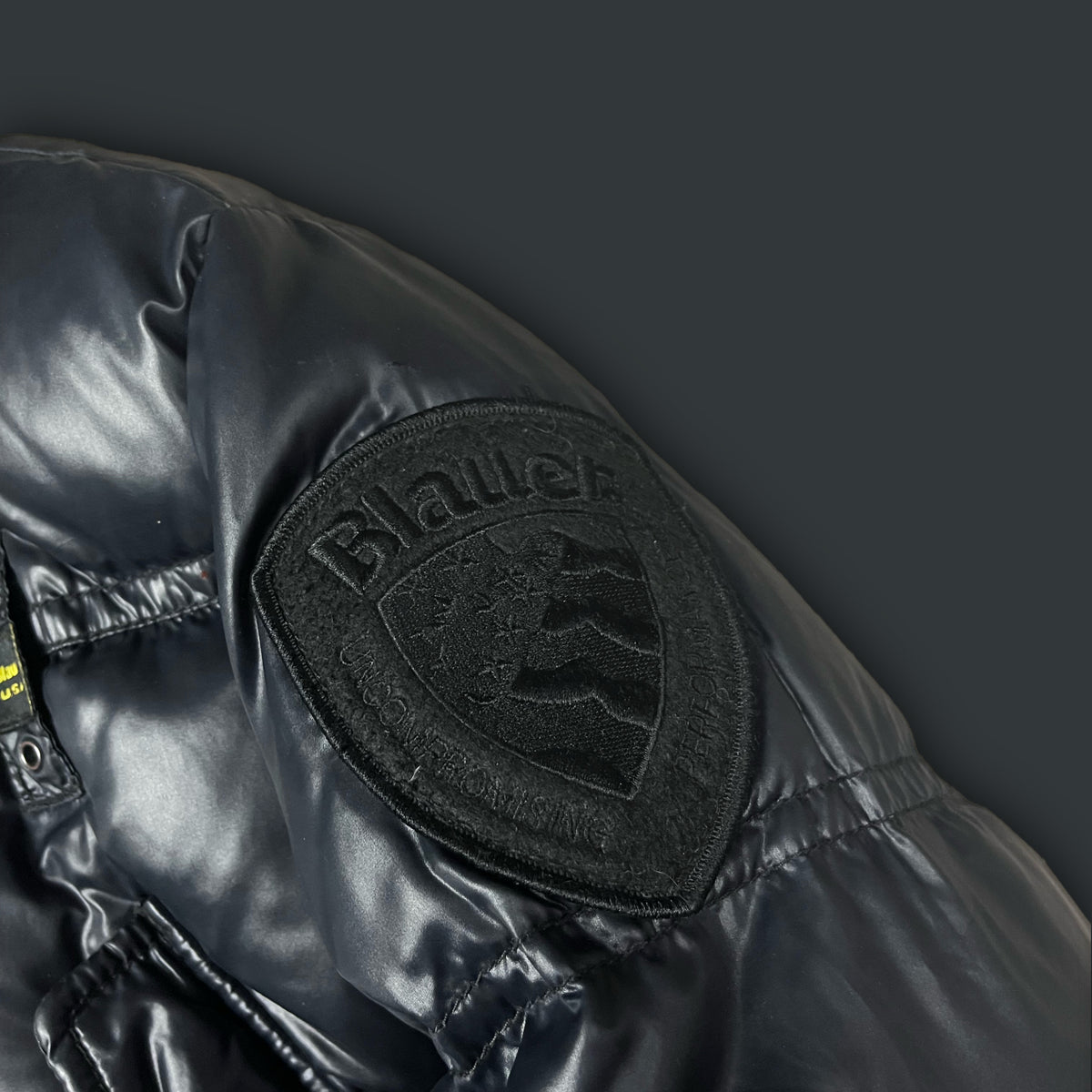 vintage Blauer winterjacket {L}