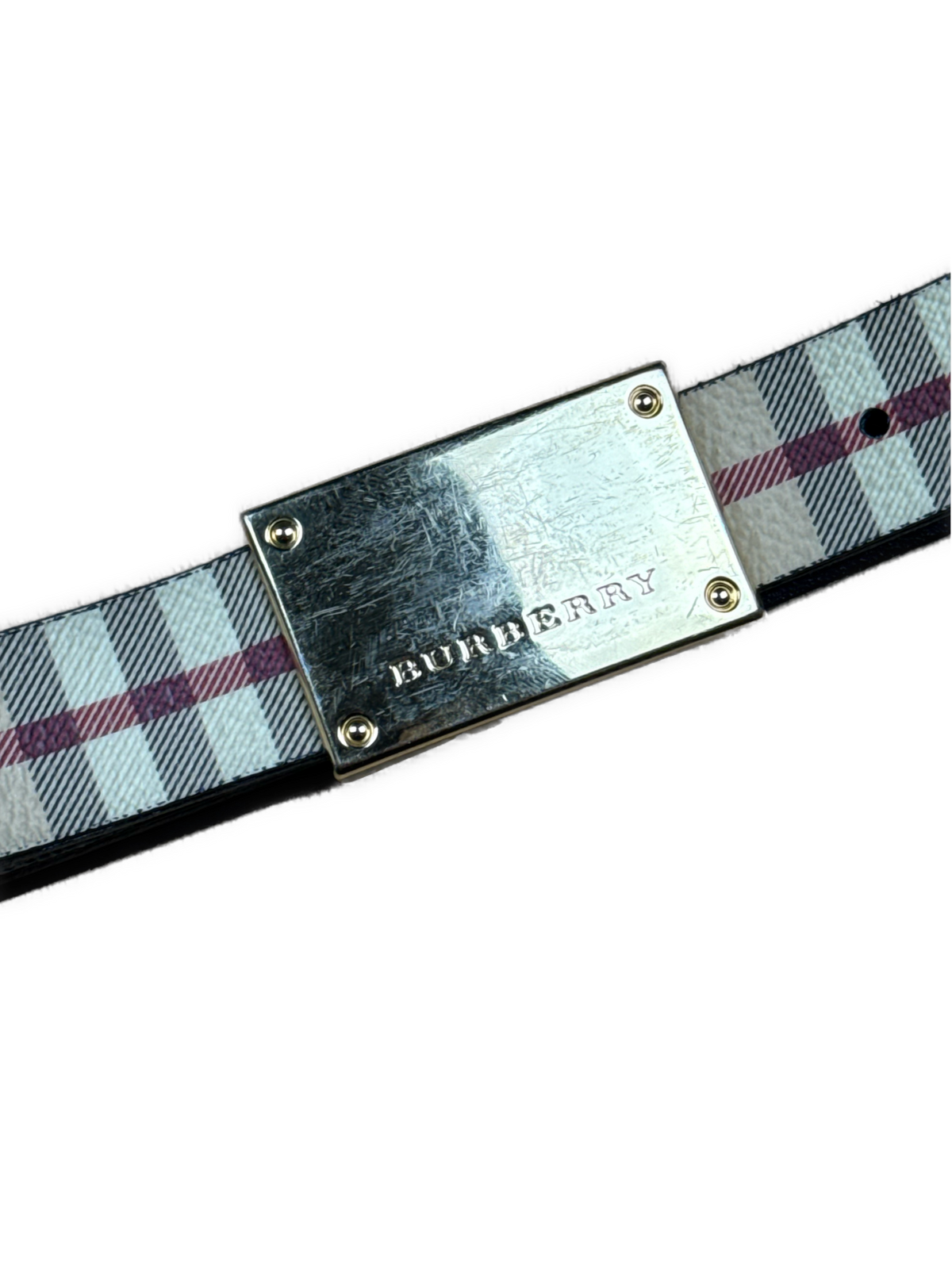 vintage Burberry belt