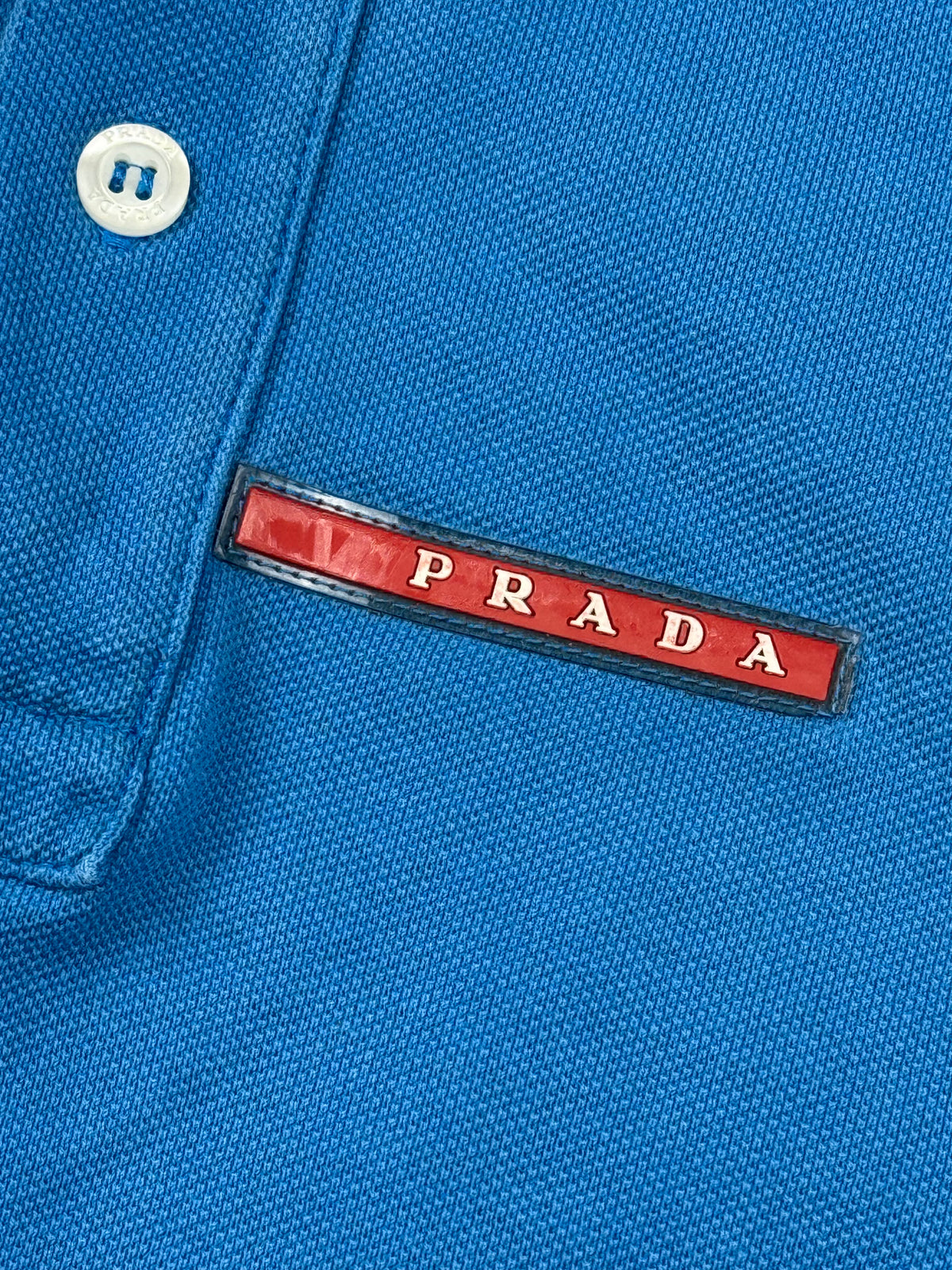 blue Prada polo {M}
