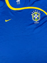 Carica l&#39;immagine nel visualizzatore di Gallery, vintage Nike Brasil trainingsjersey 2008 {L}
