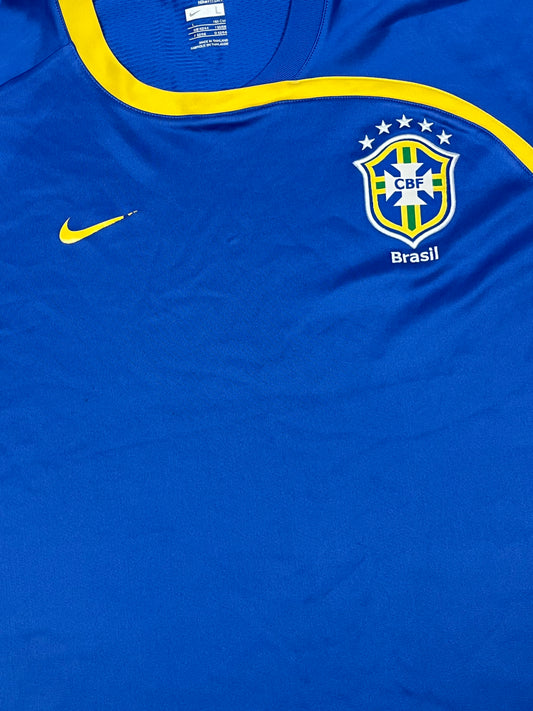 vintage Nike Brasil trainingsjersey 2008 {L}