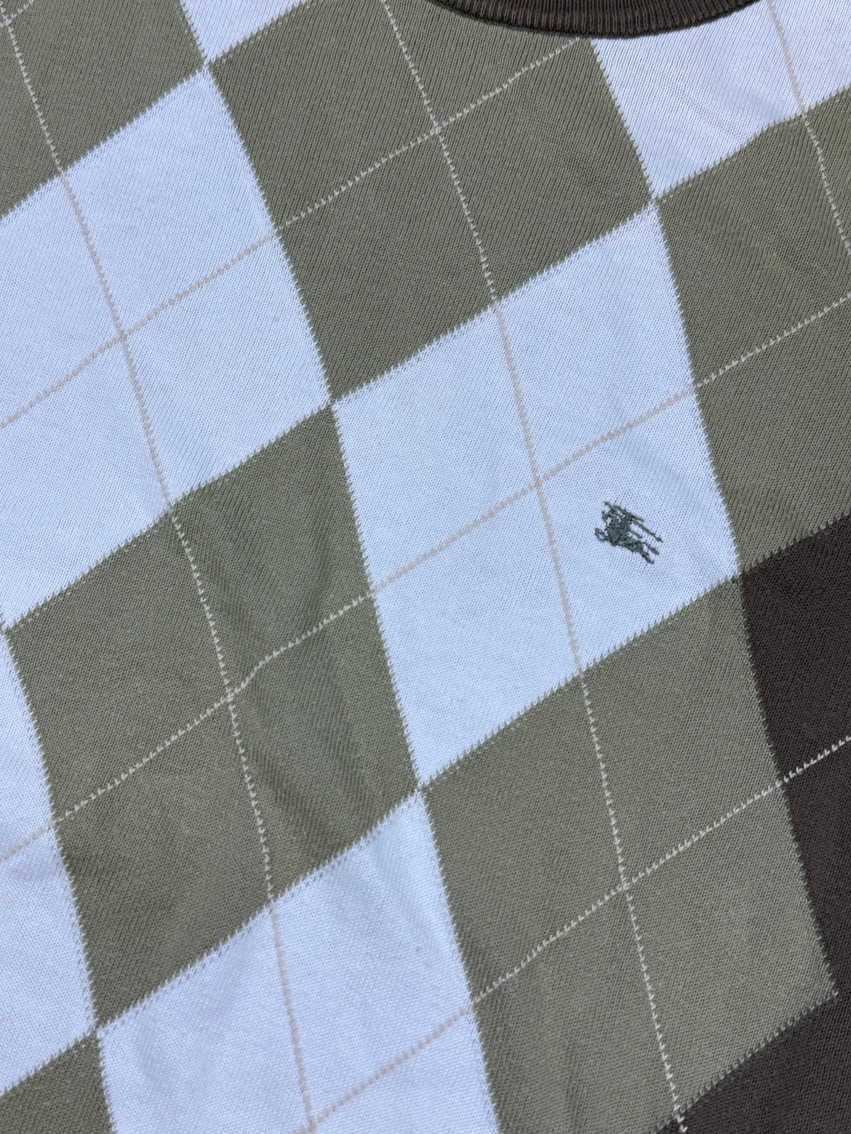 vintage Burberry knittedsweater {XL}
