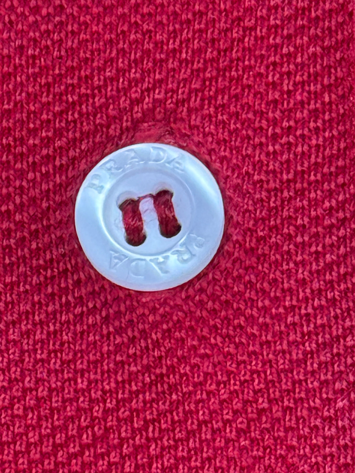 red Prada polo {S}