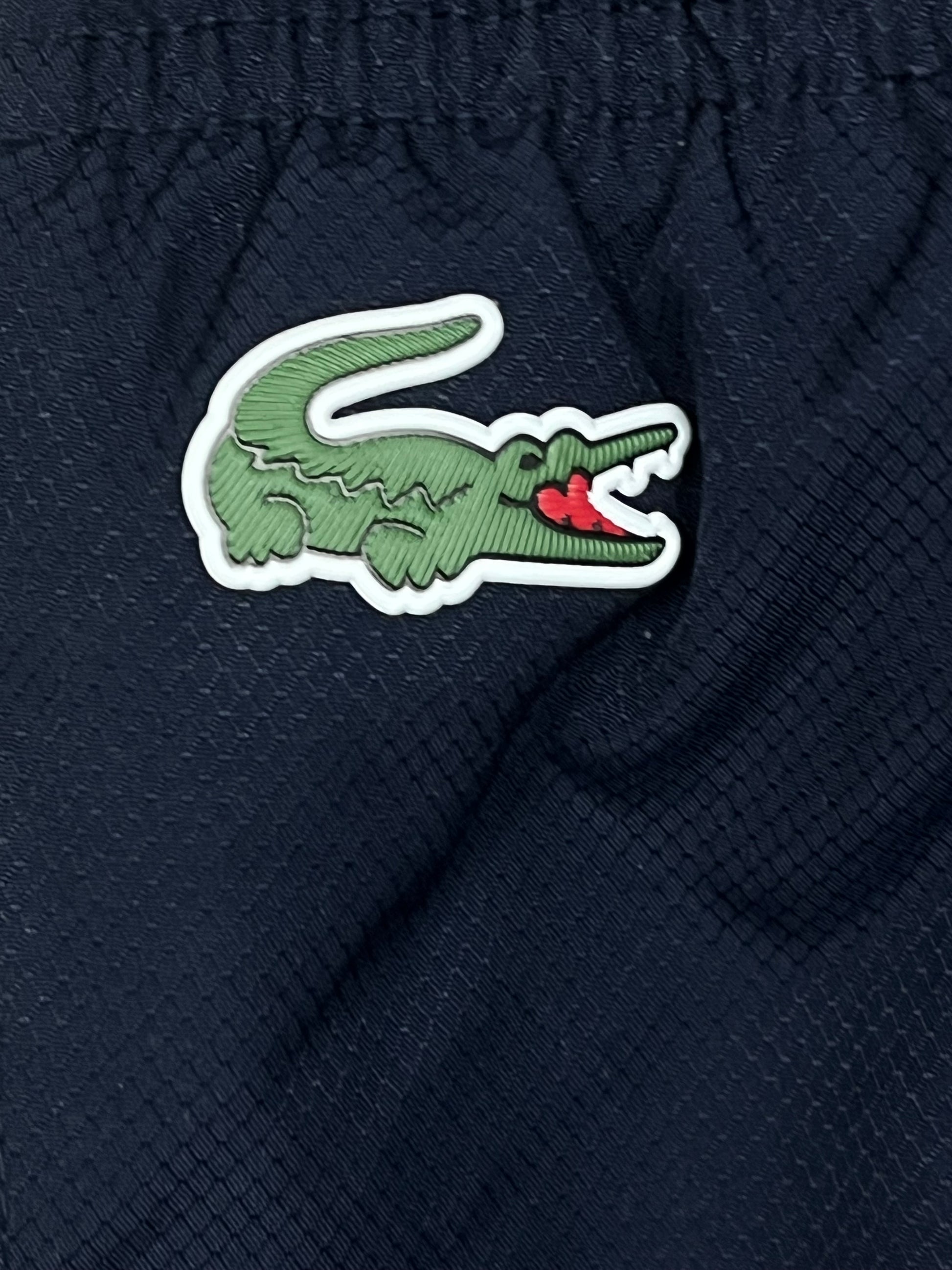 navyblue Lacoste trackpants {S}