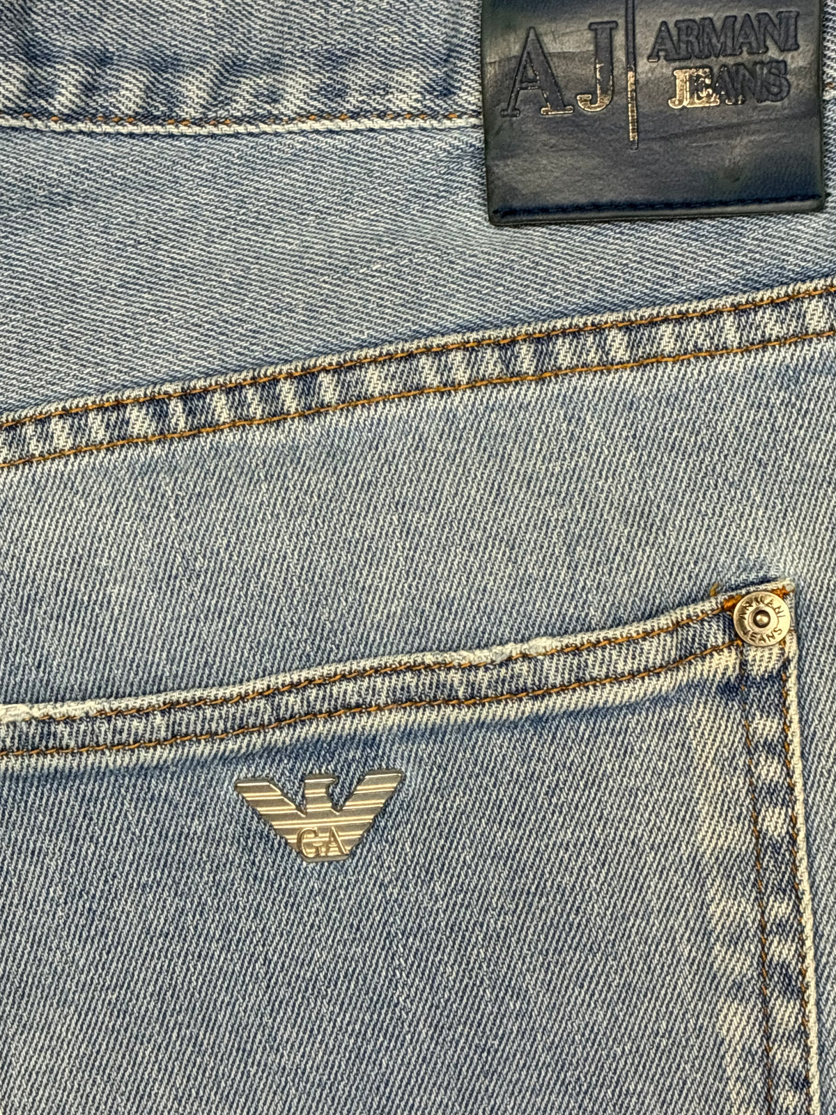 vintage Armani jeans {XL}